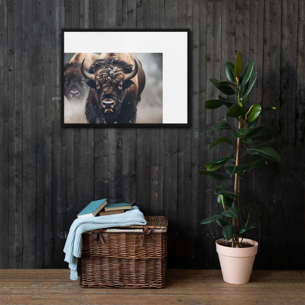 In the Heart of the Wild | Canvas with Black Frame | 24″×32″