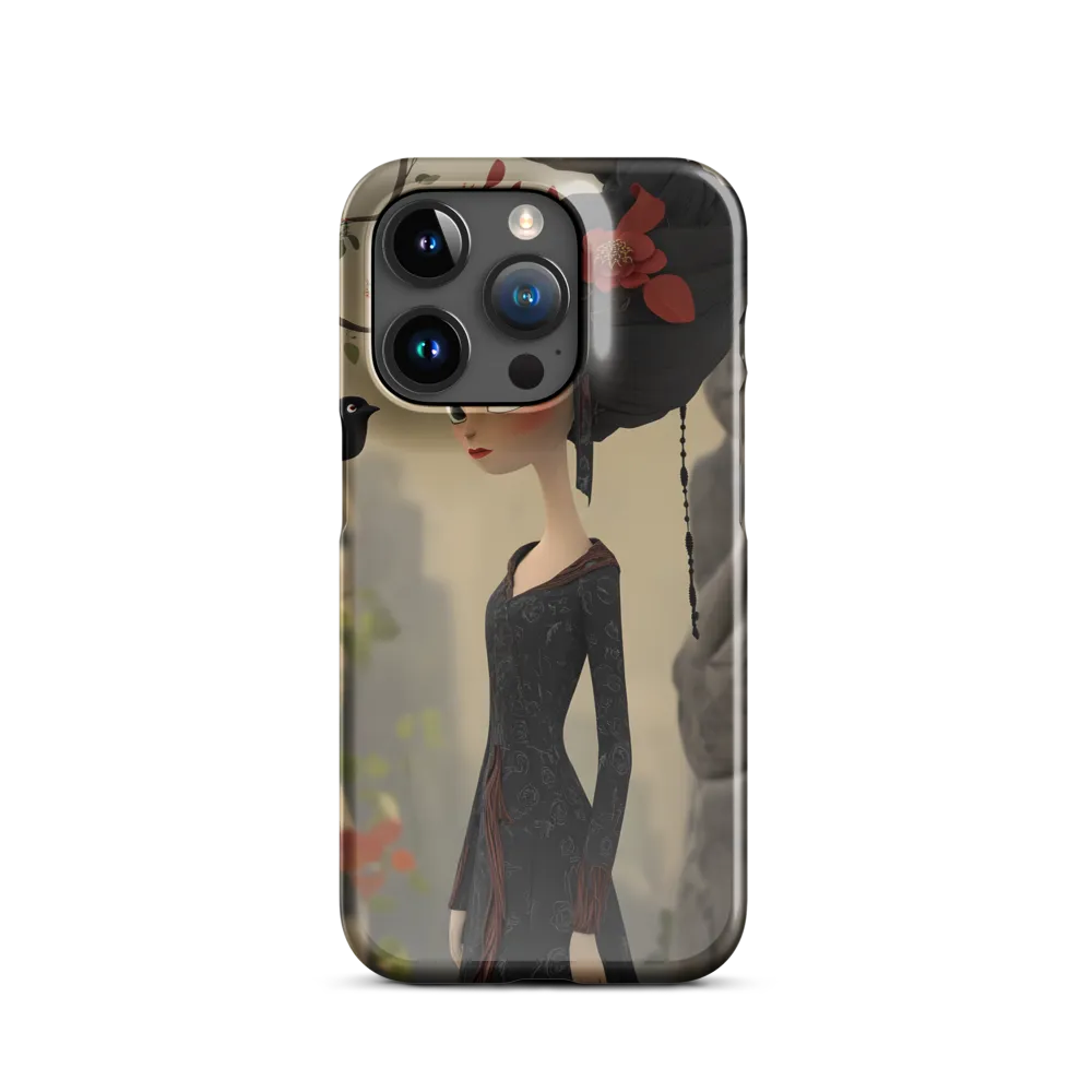 Whispers of Elegance | Phone Case |  15 Pro | Snap Case | Glossy