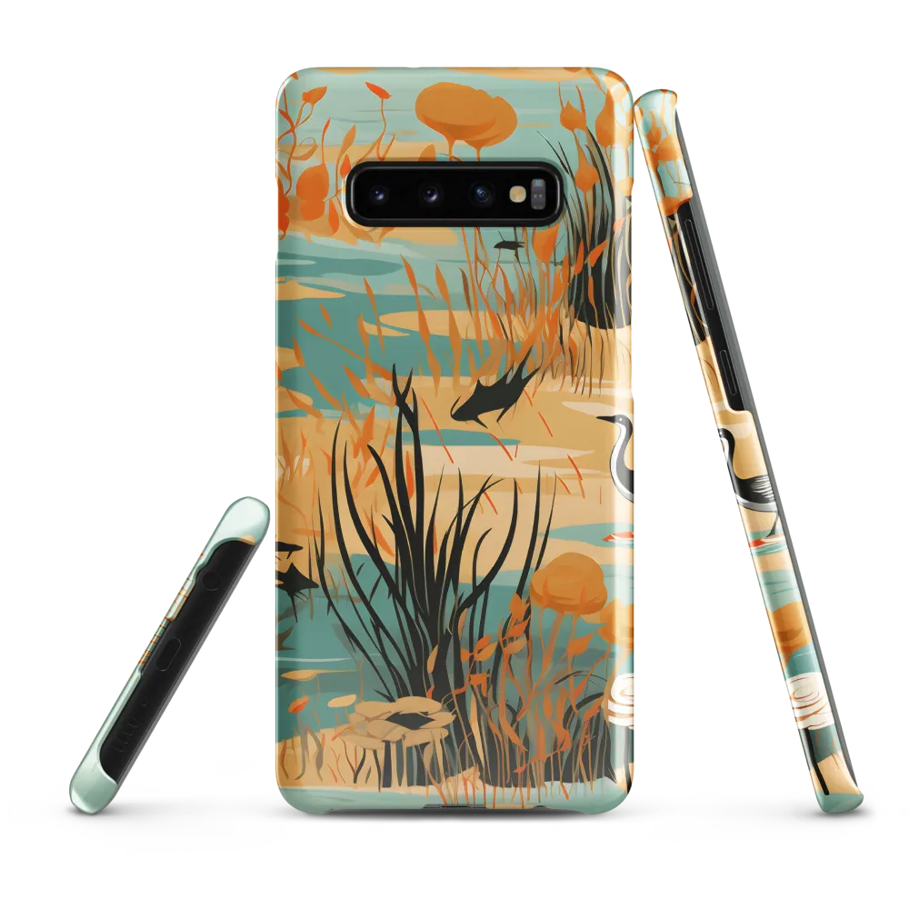 Whispers of the Wetlands | Phone Case |  S10 Plus | Snap Case | Glossy