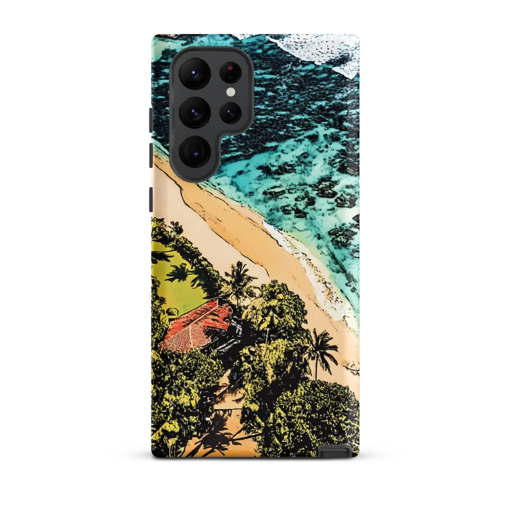 Aerial Serenity: Coastal Escape