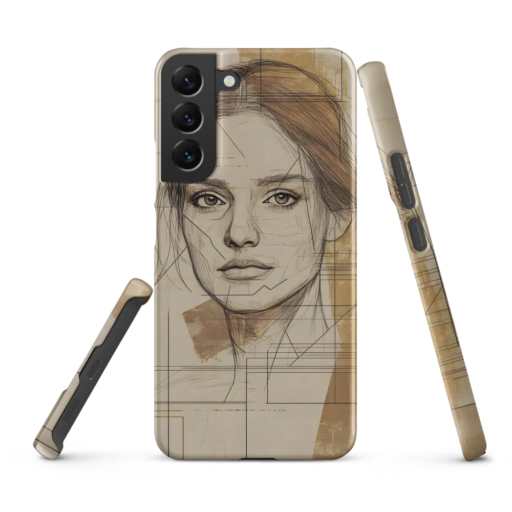 Geometric Elegance: A Modern Portrait