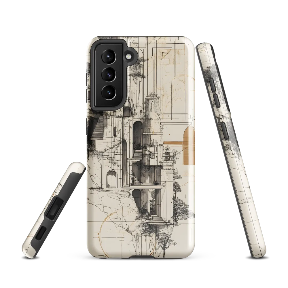 Ethereal Architectures | Phone Case |  S21 | Tough Case | Glossy