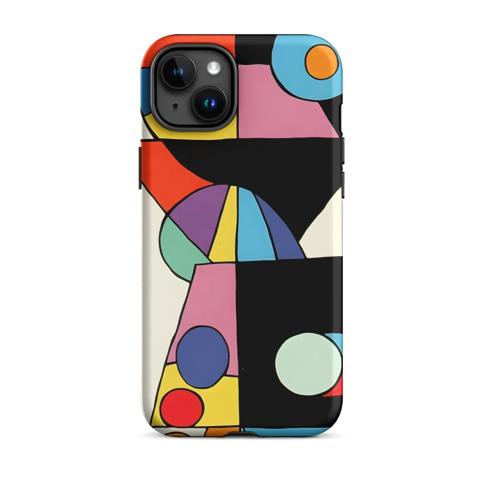 The Play of Shapes | Phone Case |  15 Plus | Tough Case | Matte