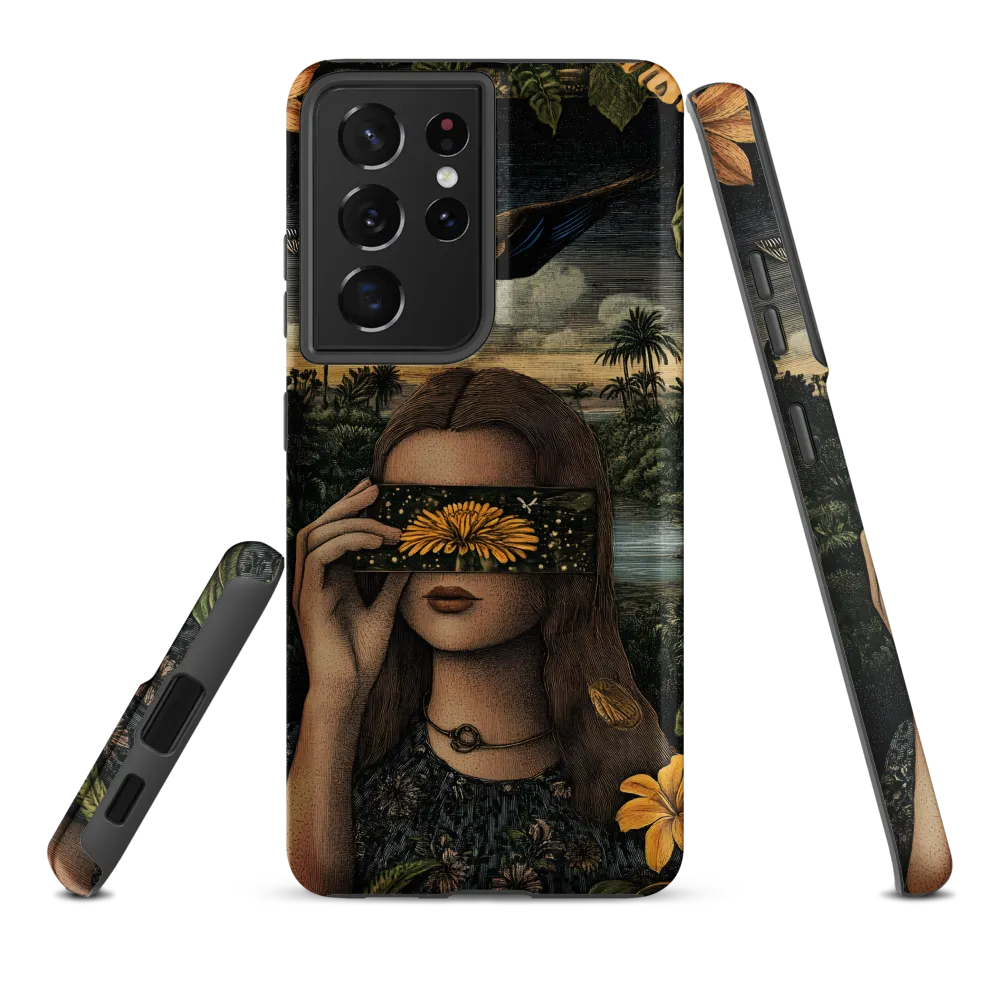 Veil of Nature: A Surreal Embrace