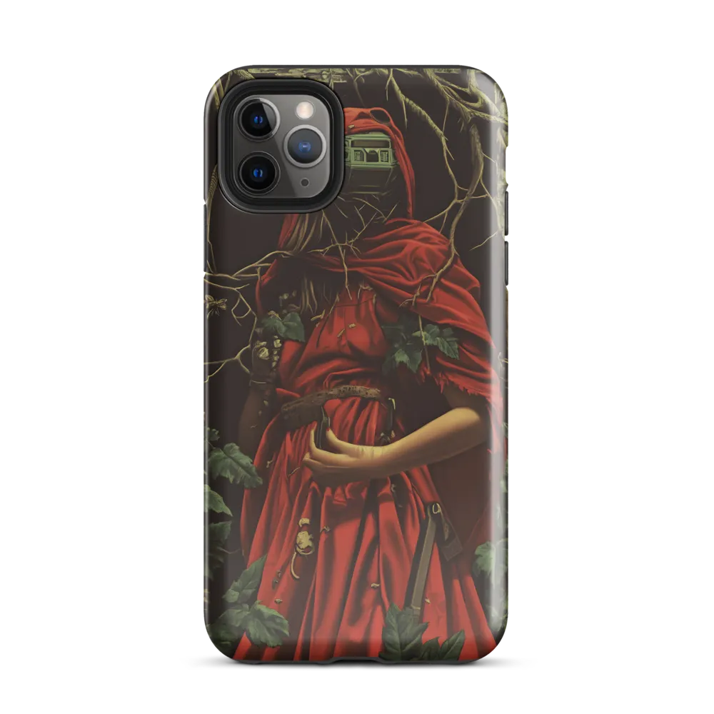 The Enigmatic Cloaked Traveler | Phone Case |  11 Pro Max | Tough Case | Glossy