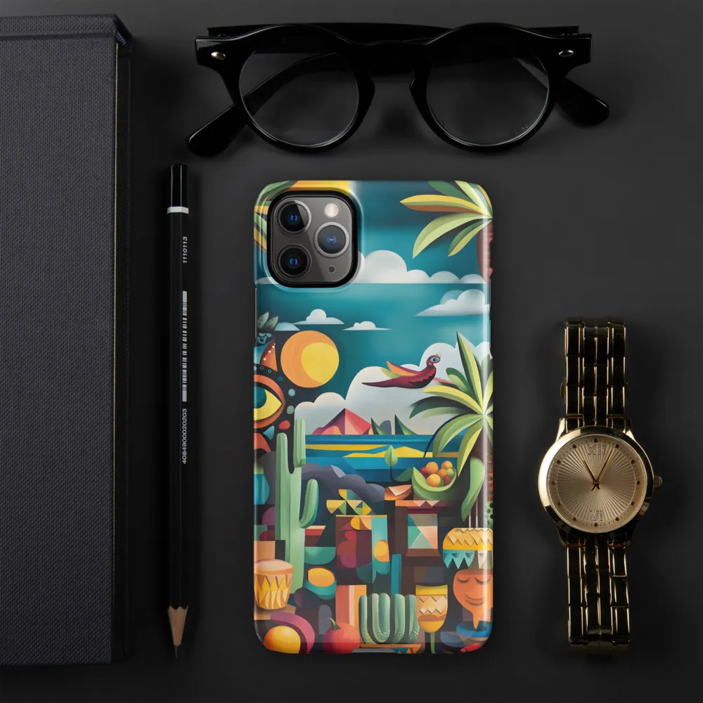 Whimsical Oasis | Phone Case |  11 Pro Max | Snap Case | Glossy