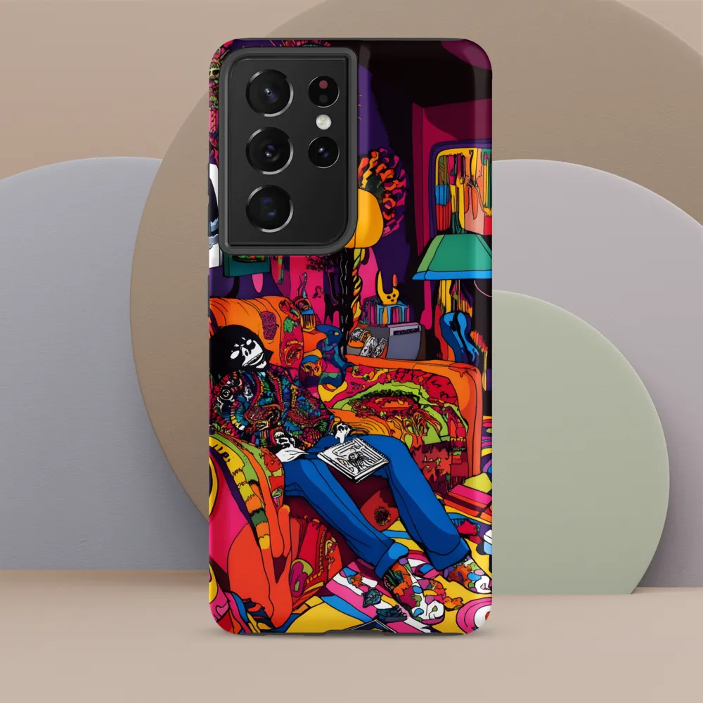 Psychedelic Reverie | Phone Case |  S21 Ultra | Tough Case | Matte