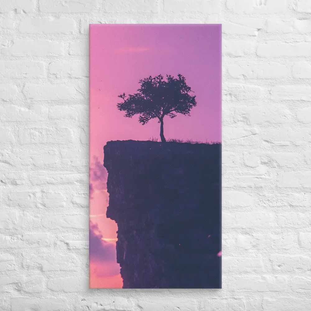 Solitude on the Edge | Canvas | 20″×40″