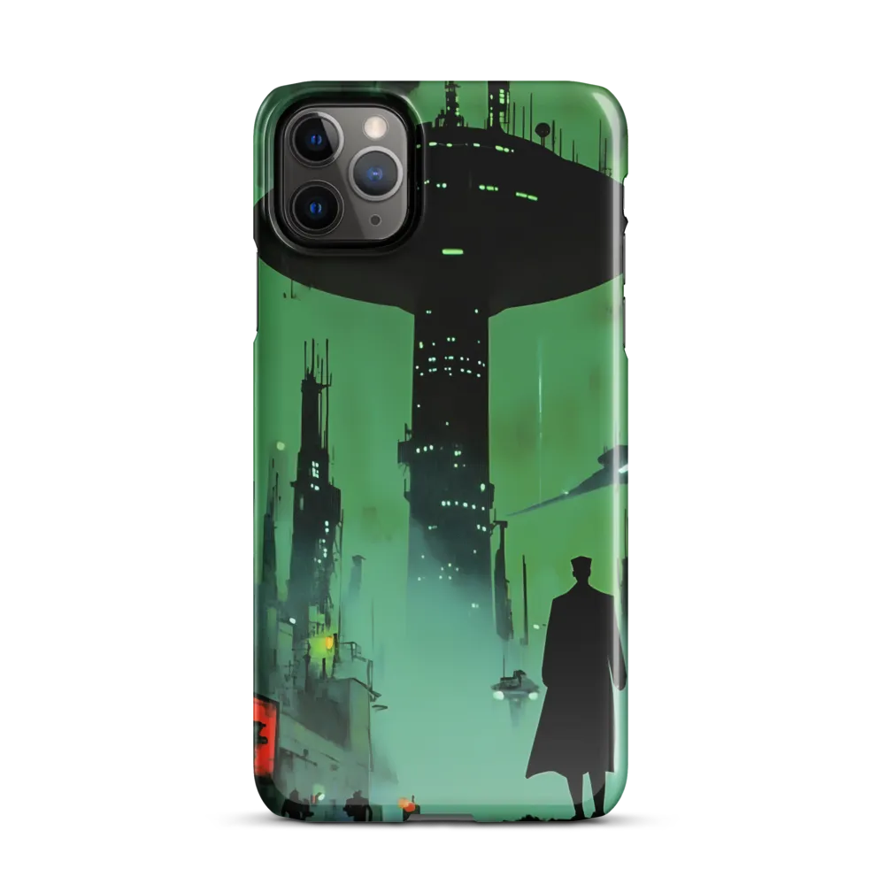 Urban Shadow: A Glimpse into the Future | Phone Case |  11 Pro Max | Snap Case | Glossy