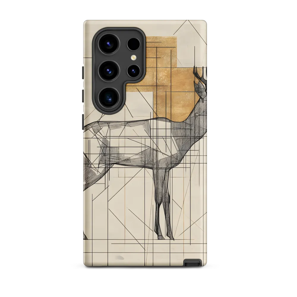 Geometric Elegance: The Majestic Deer