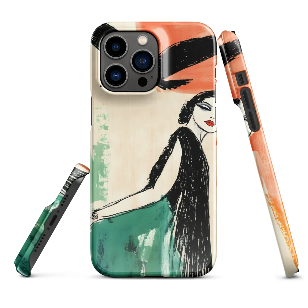 Elegance in Flight | Phone Case |  14 Pro Max | Snap Case | Glossy