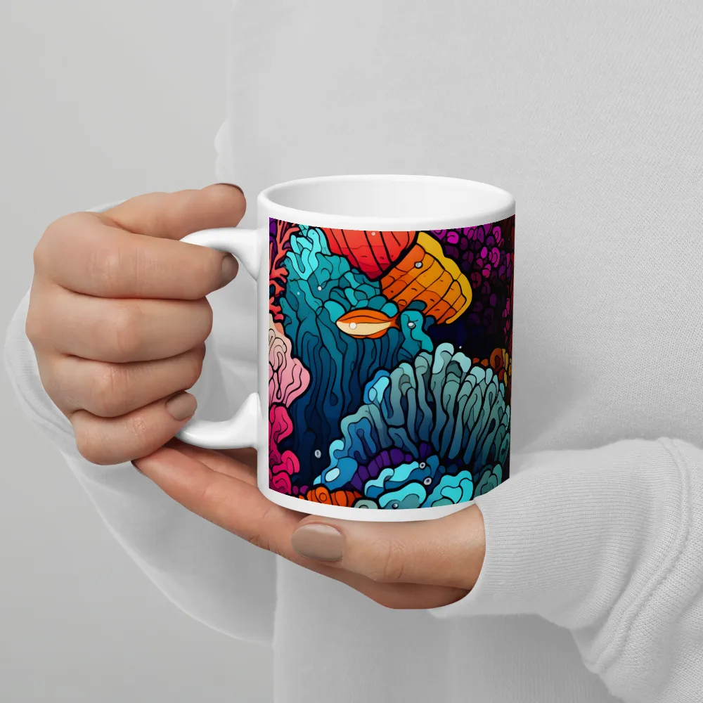 Vibrant Underwater Symphony | Mugs | Multiple Sizes & Colors