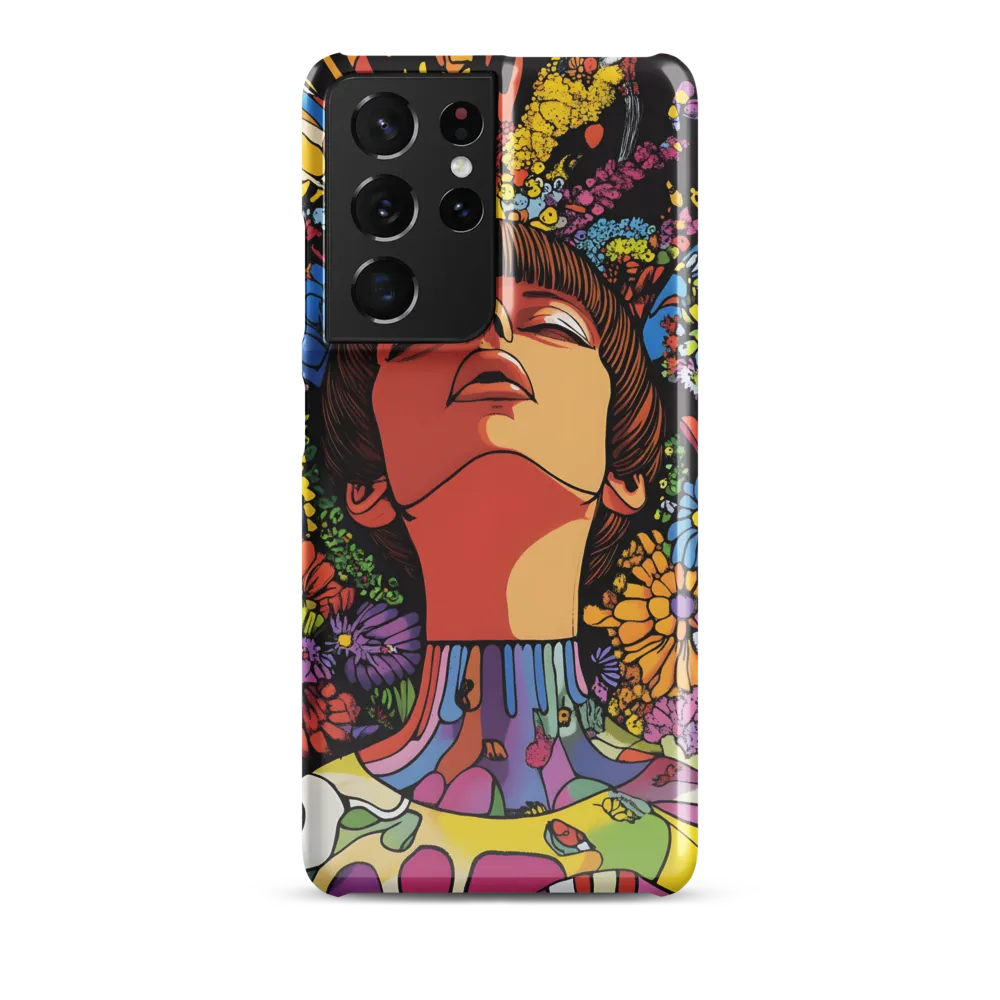 Vibrant Ecstasy: A Psychedelic Portrait