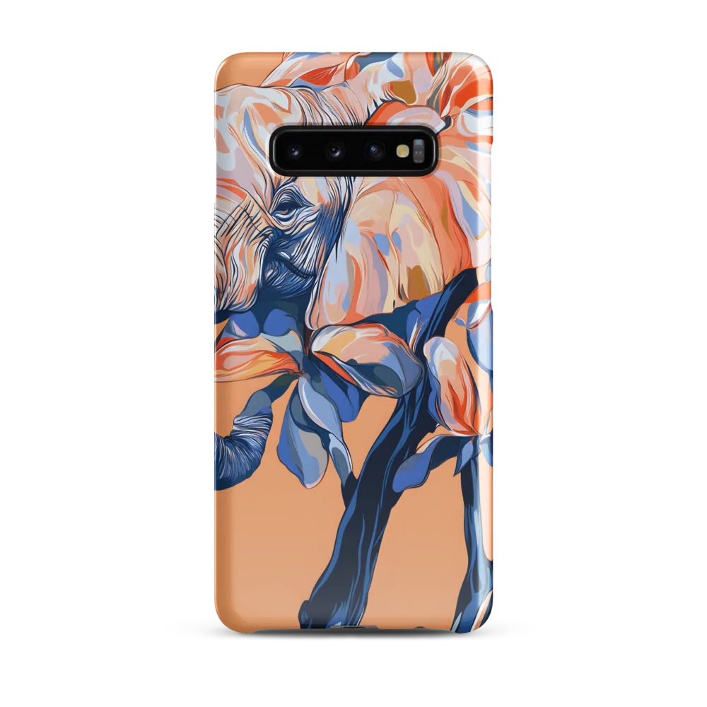 Elephant Blossom Fusion | Phone Case |  S10 Plus | Snap Case | Glossy