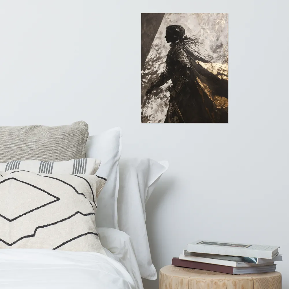 The Silhouette of Valor | Poster | 16″×20″