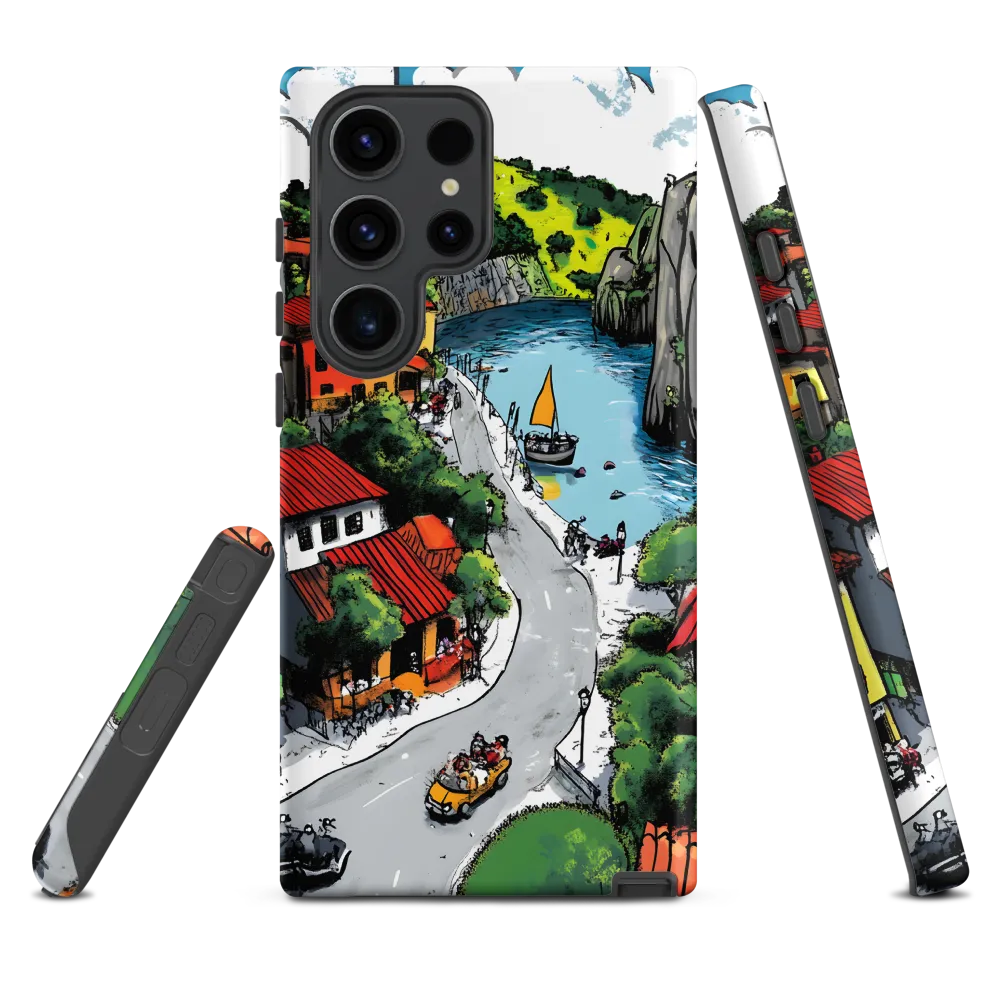Whimsical Village by the Water