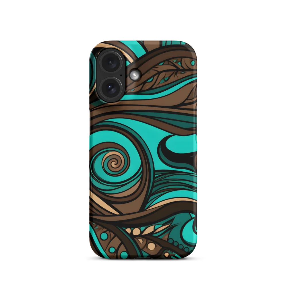 Fluctuating Currents | Phone Case |  16 | Snap Case | Matte