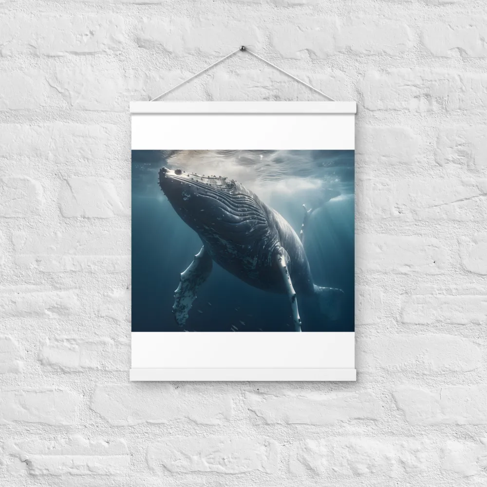 Graced by the Depths | Poster With White Wood Hanger | 16″×20″