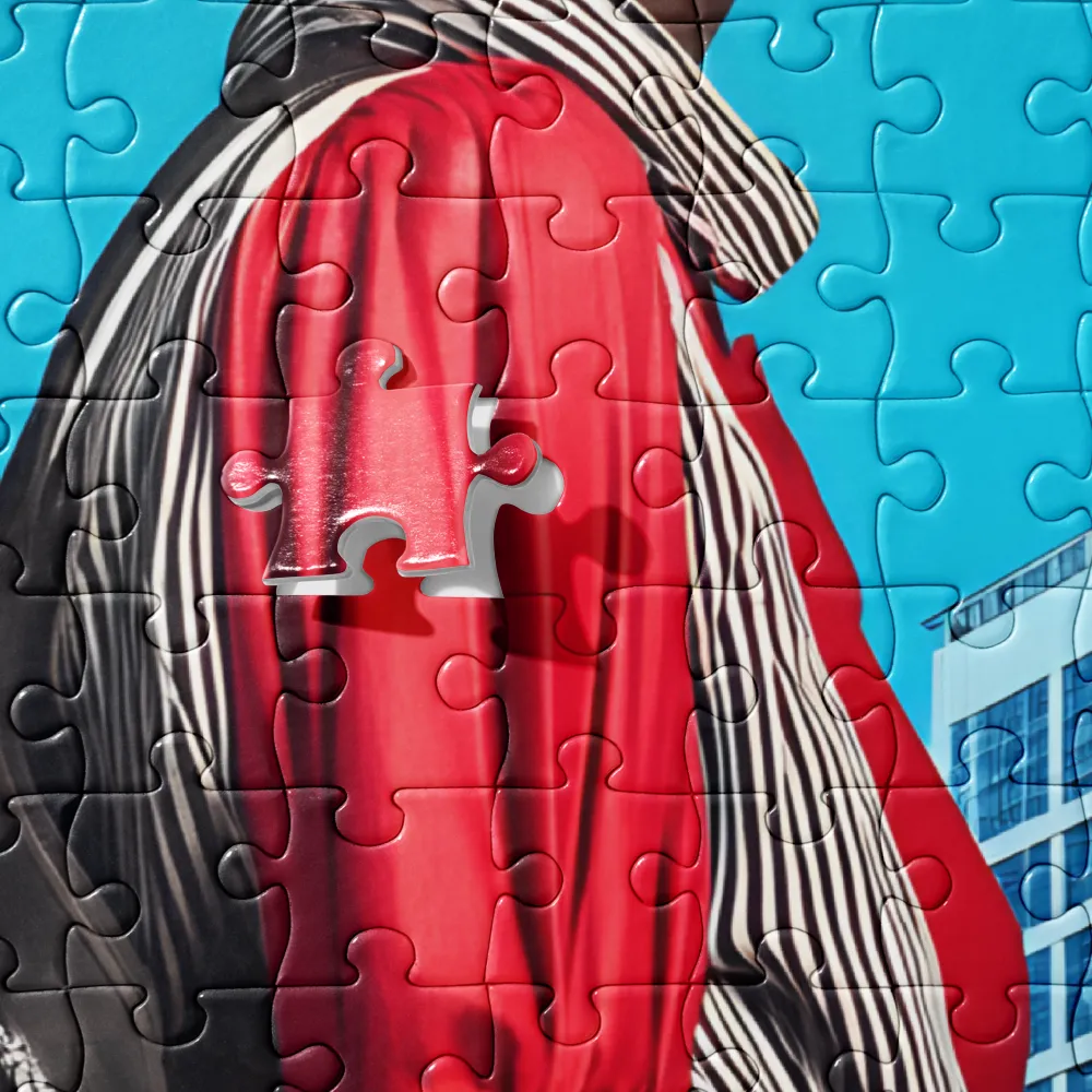 Urban Chic: A Bold Fashion Statement | Jigsaw Puzzle | 252 pieces