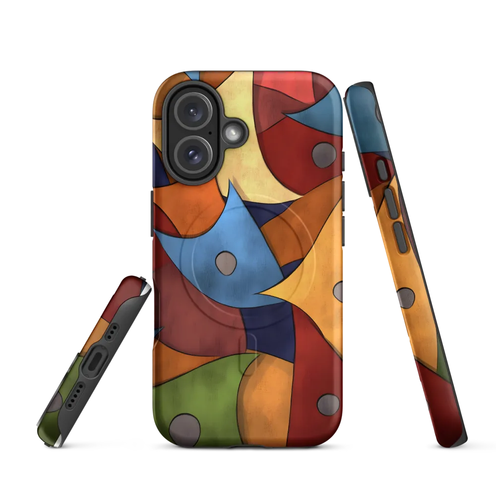 Vibrant Interplay of Shapes