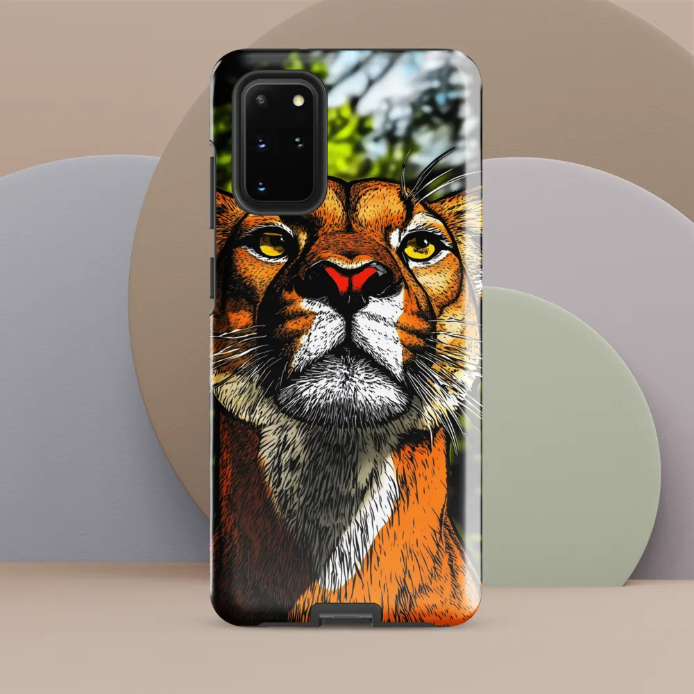 Regal Gaze: The Lioness in Focus