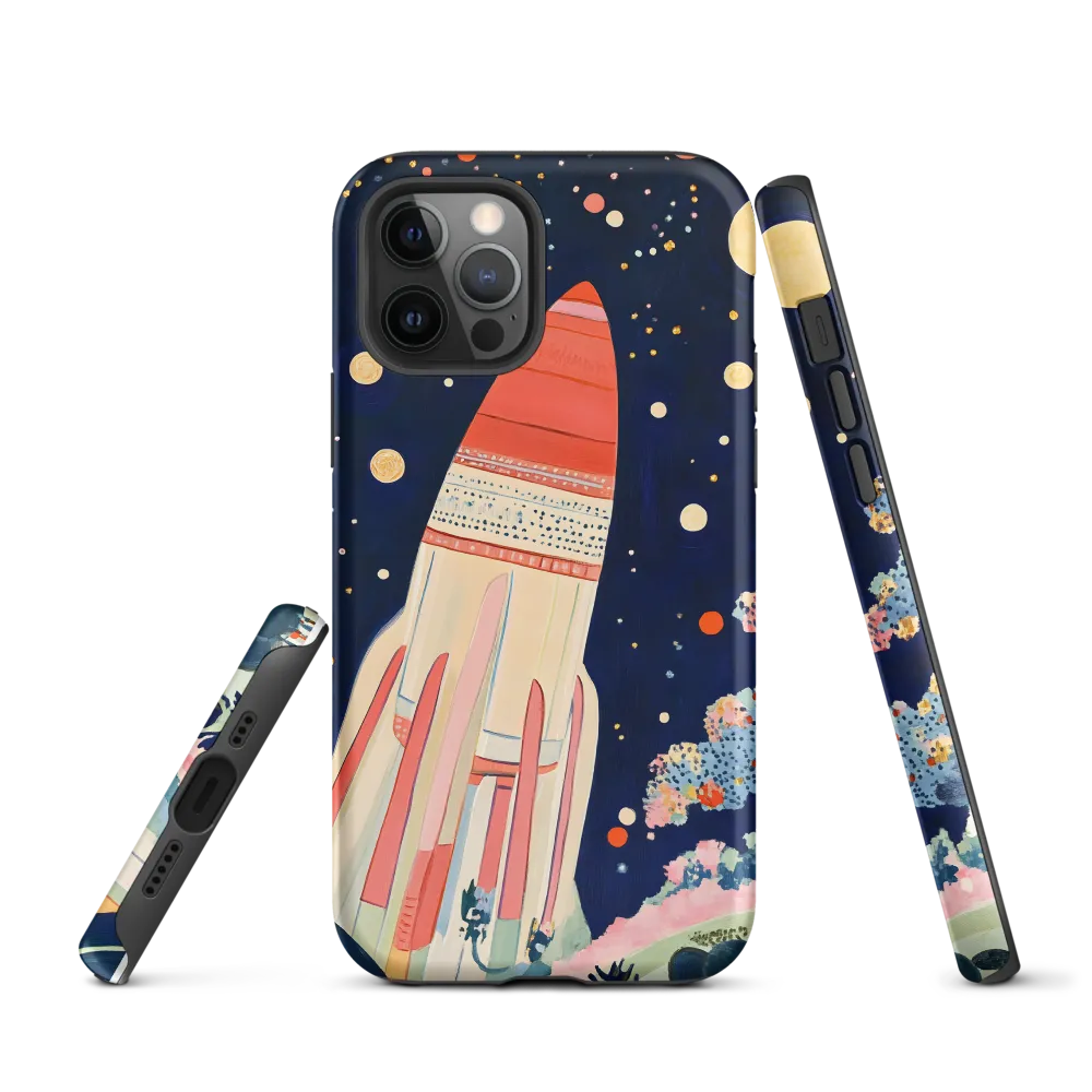 Cosmic Dreams: The Rocket's Journey