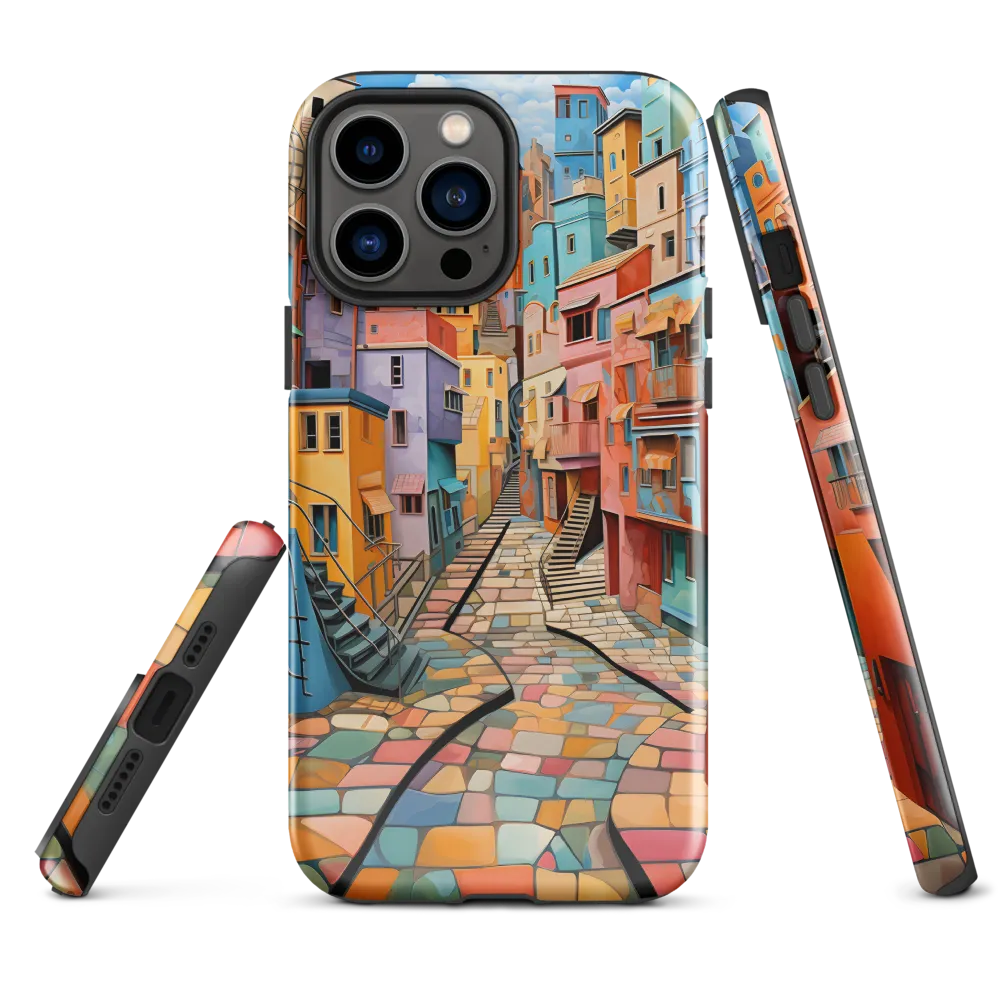 Vibrant Cityscape: A Kaleidoscope of Colors