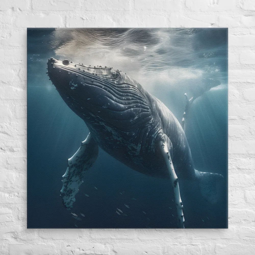 Graced by the Depths | Canvas | 37″×37″