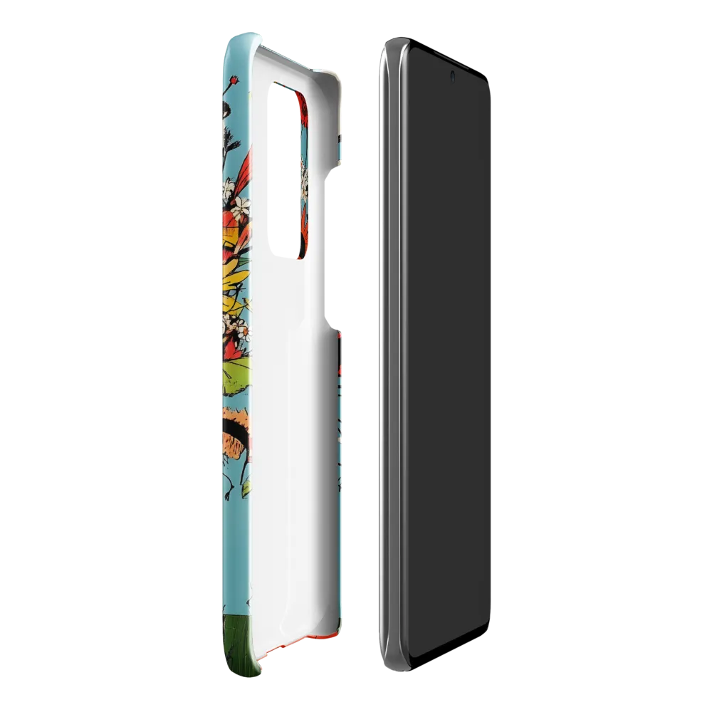 Whimsical Bloom | Phone Case |  S20 Ultra | Snap Case | Glossy
