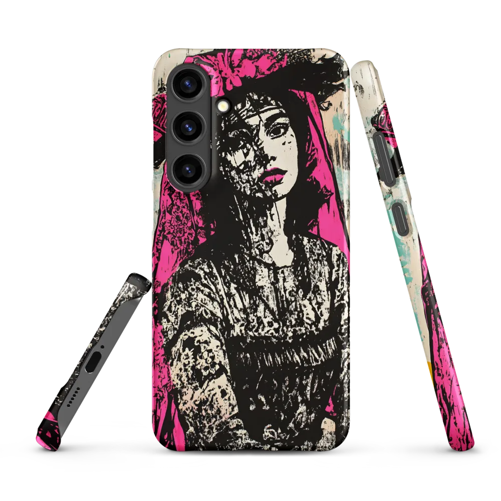Veiled Beauty | Phone Case |  S24 Plus | Snap Case | Matte