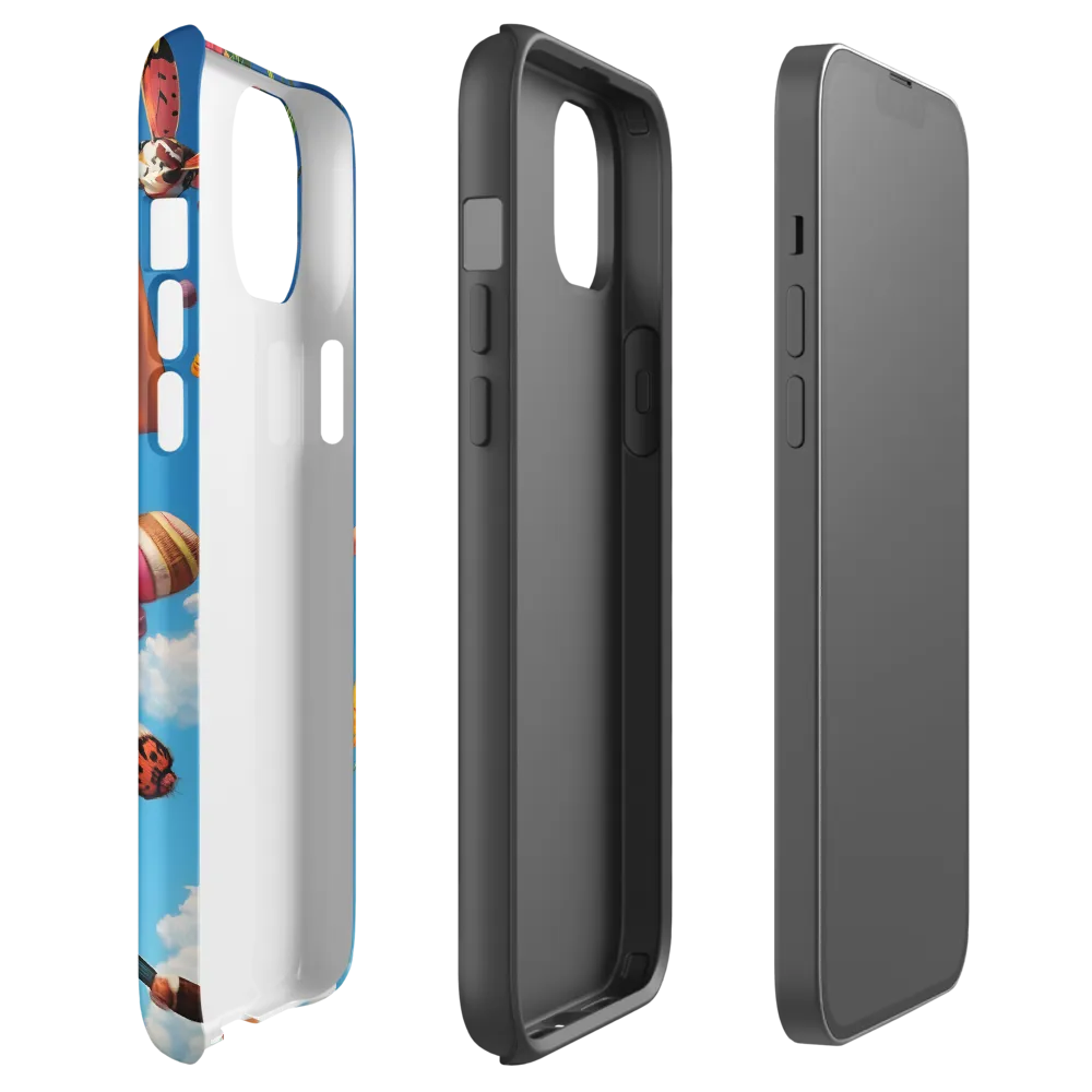 Joyful Whimsy | Phone Case |  14 Plus | Tough Case | Matte