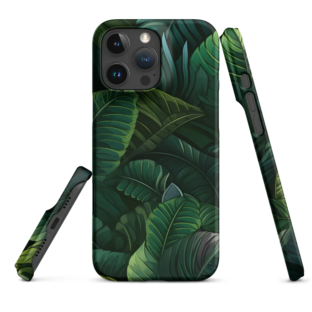 Lush Canopy: A Tropical Foliage Study