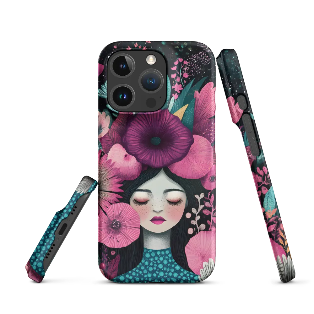 Blooming Serenity | Phone Case |  16 Pro | Snap Case | Matte