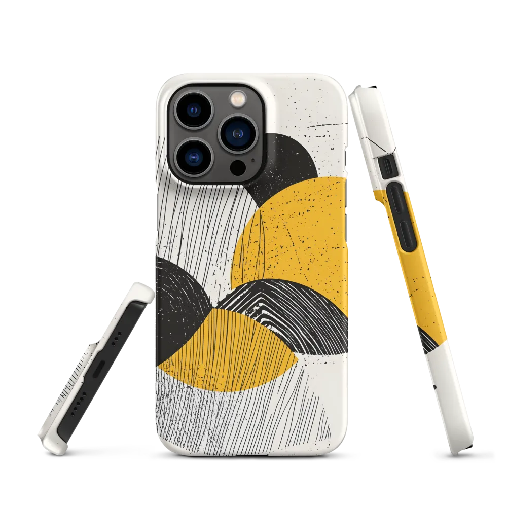 Dynamic Harmony in Black and Yellow