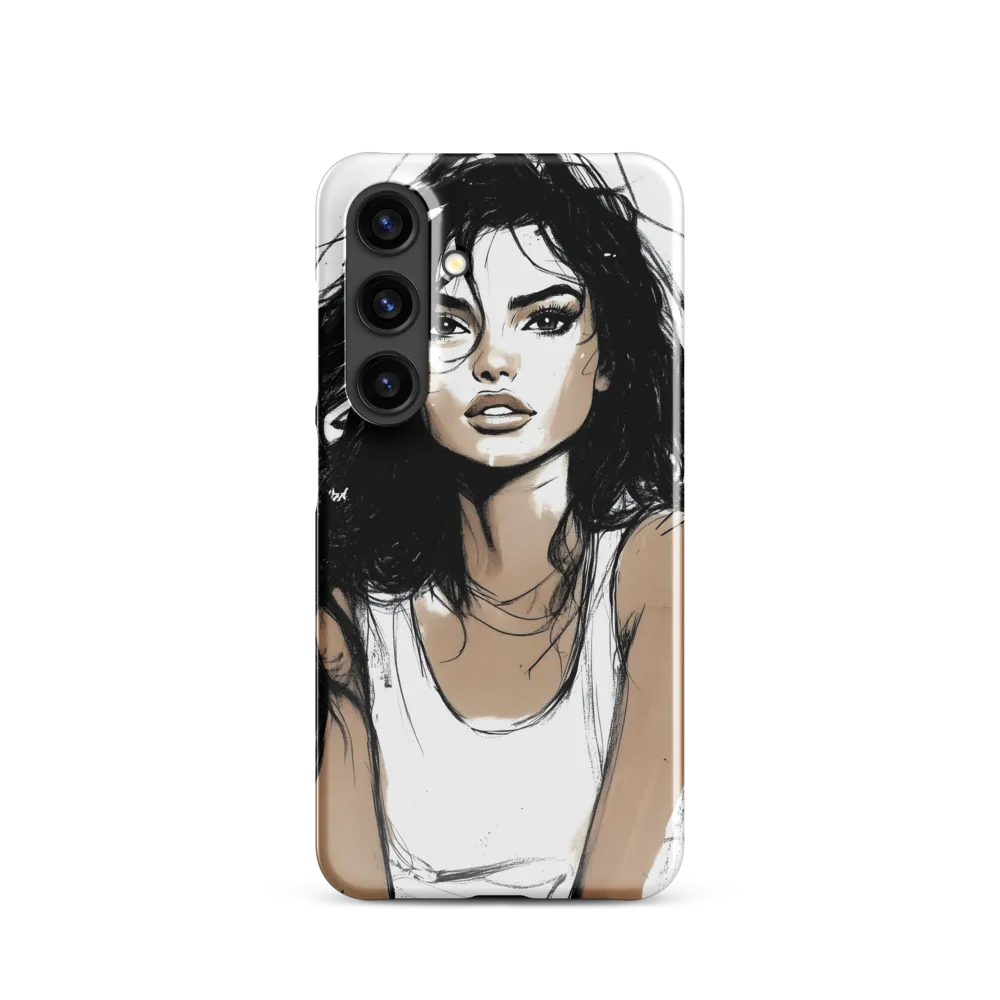 Whispers of Elegance | Phone Case |  S24 | Snap Case | Glossy