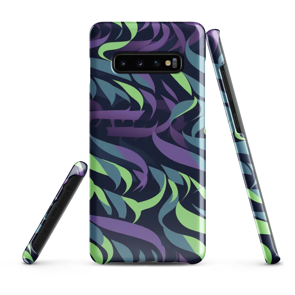 Fluid Waves of Color | Phone Case |  S10 Plus | Snap Case | Glossy