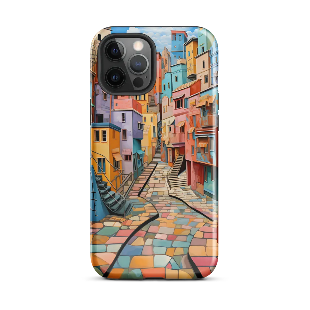 Vibrant Cityscape: A Kaleidoscope of Colors