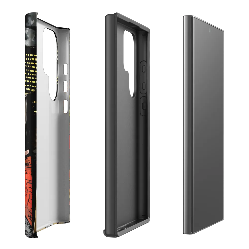 Nocturnal Cityscape: The Hidden Alley | Phone Case |  S23 Ultra | Tough Case | Matte