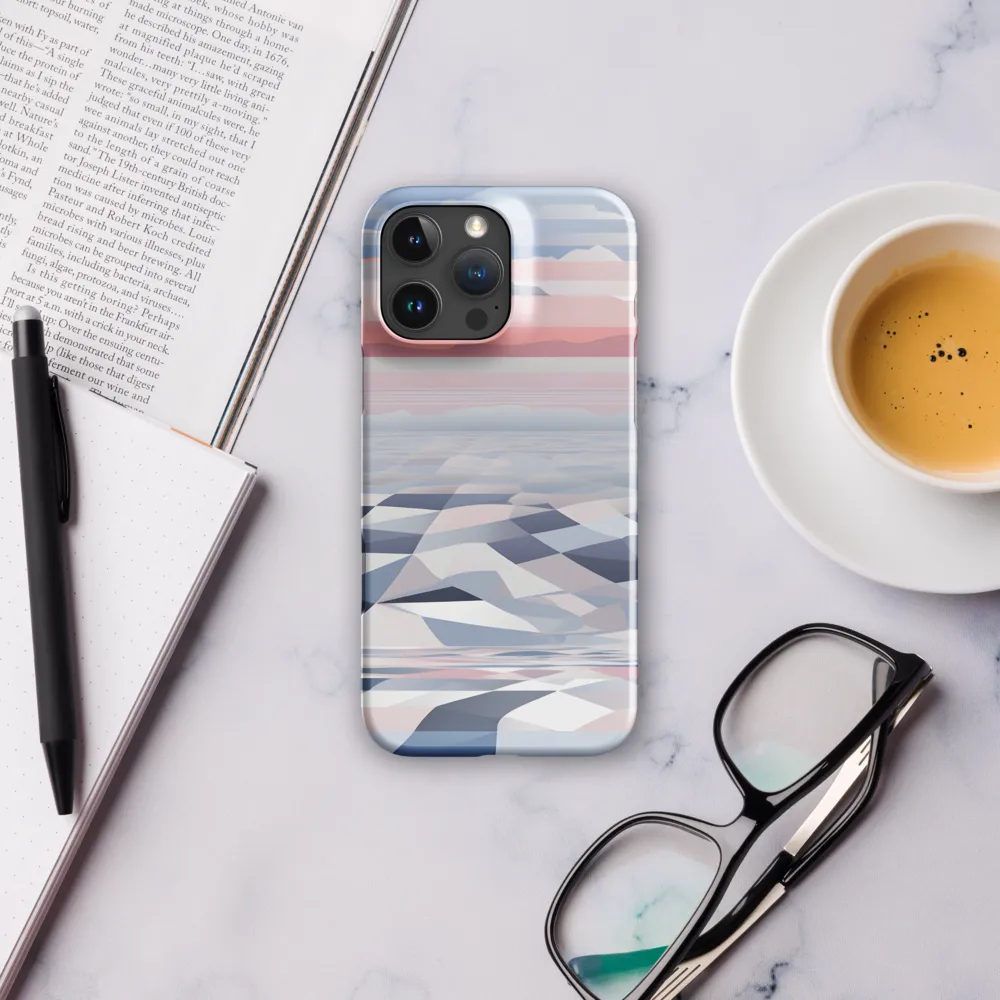 Serenity in Abstraction | Phone Case |  16 Pro Max | Snap Case | Glossy