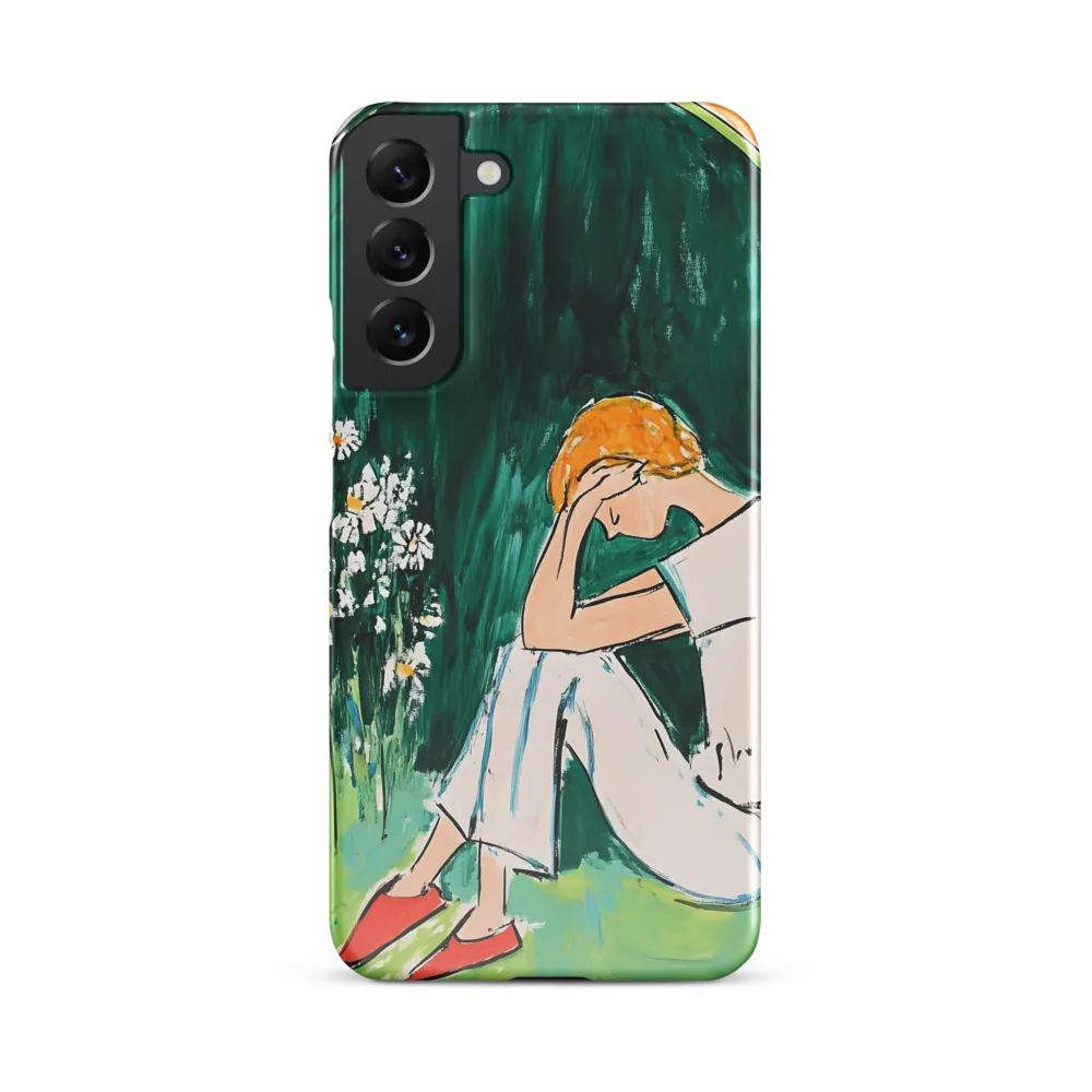 Silent Sorrow | Phone Case |  S22 Plus | Snap Case | Glossy