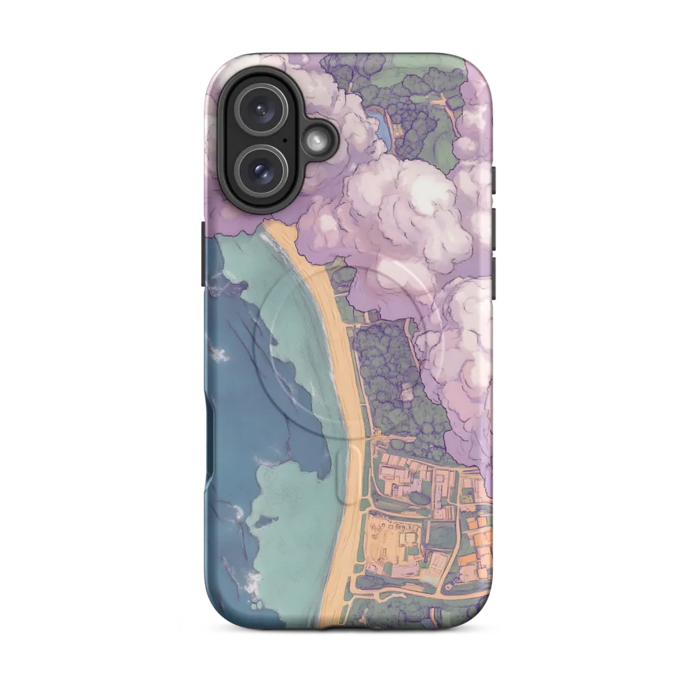 Serenity Over the Coast | Phone Case |  16 Plus | MagSafe® Tough Case | Matte