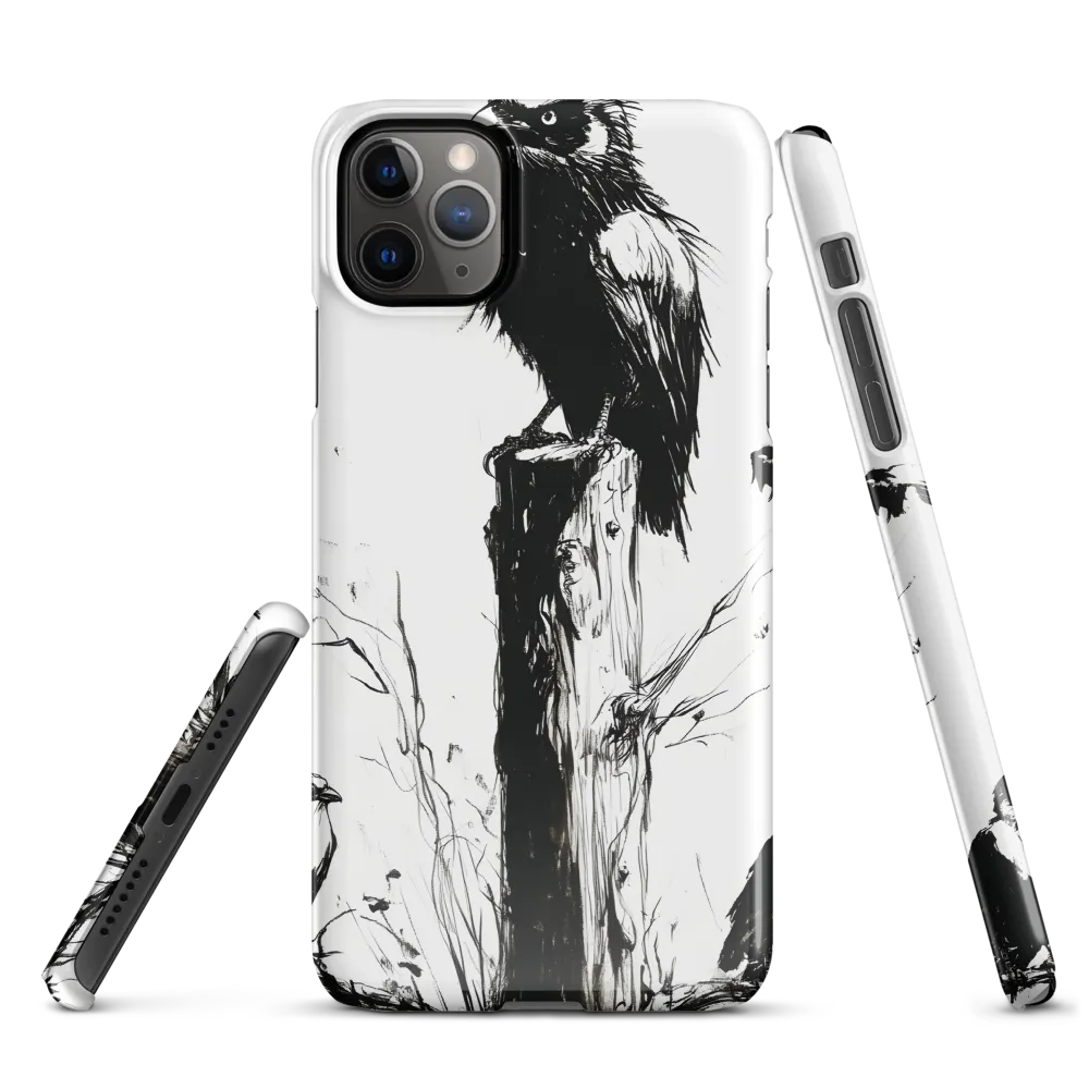 Majestic Sentinel: The Watchful Birds | Phone Case |  11 Pro Max | Snap Case | Glossy