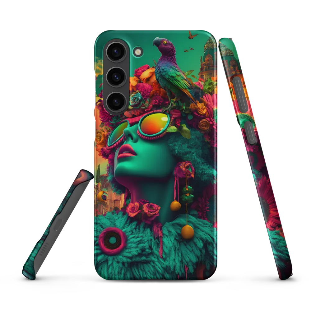 Whimsical Flora | Phone Case |  S23 Plus | Snap Case | Matte