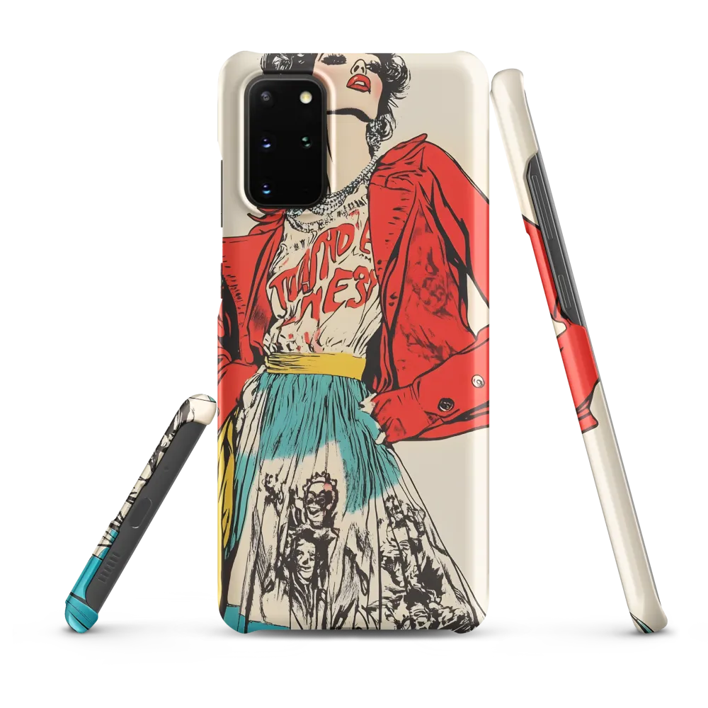 Vibrant Elegance: A Pop Art Fashion Statement