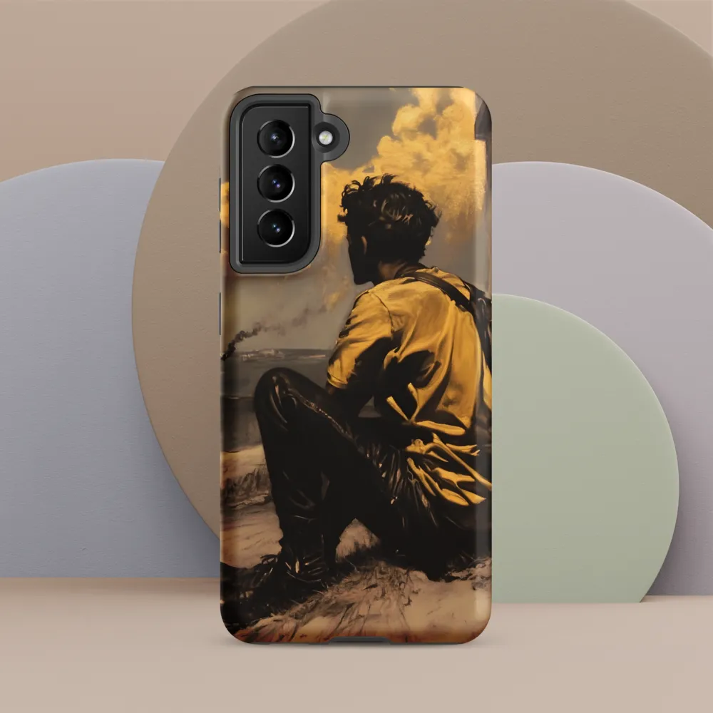 Reflections by the Shore | Phone Case |  S21 | Tough Case | Matte