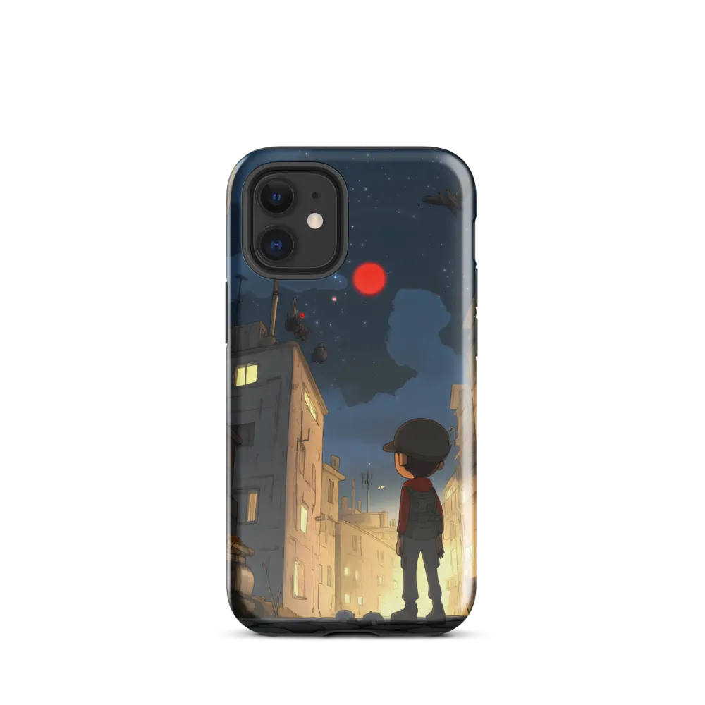 Gaze Towards Tomorrow | Phone Case |  12 mini | Tough Case | Glossy