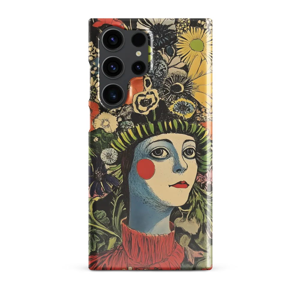 Floral Whimsy: A Portrait of Nature's Embrace