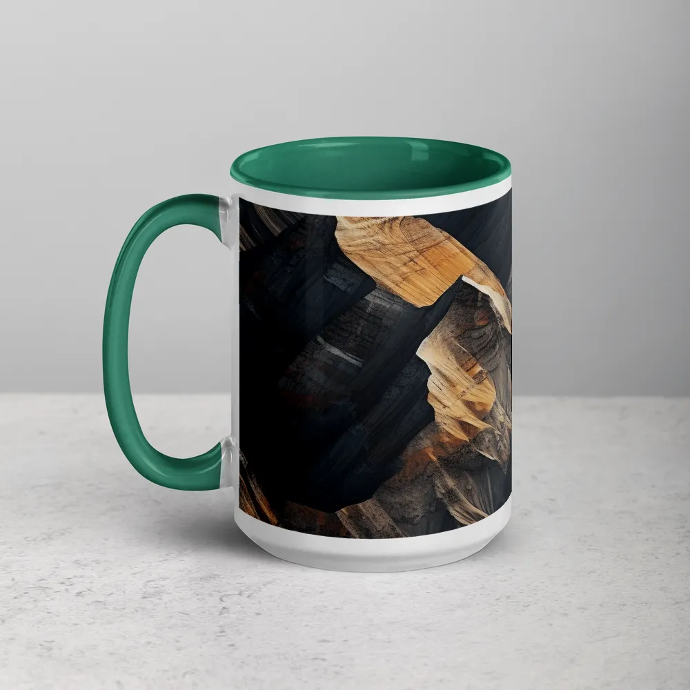 Ethereal Peaks: A Dance of Light and Shadow