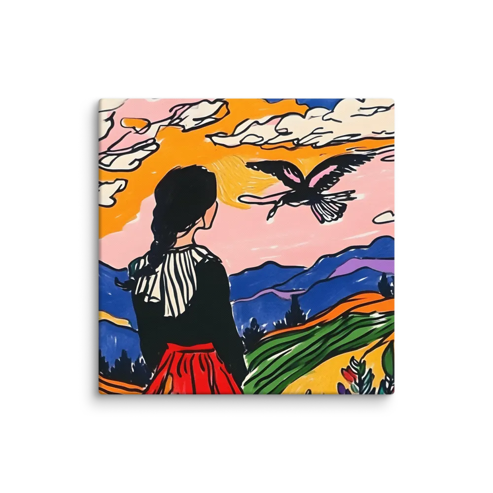 A Journey into Freedom | Canvas | 20″×20″