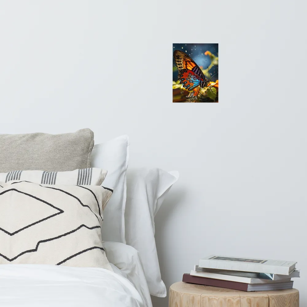 Dance of Colors: The Butterfly's Elegance | Poster | 8″×10″